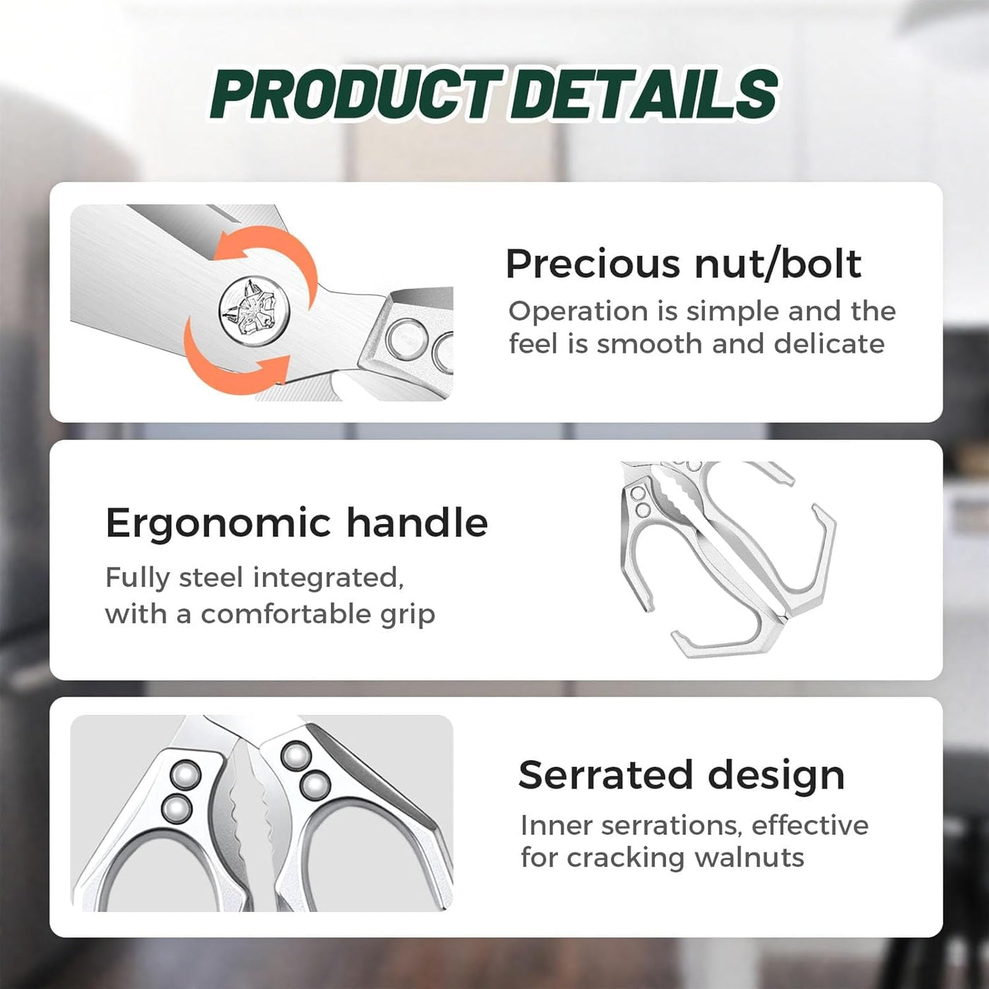 Brelavo™ Heavy Duty Multipurpose Shears