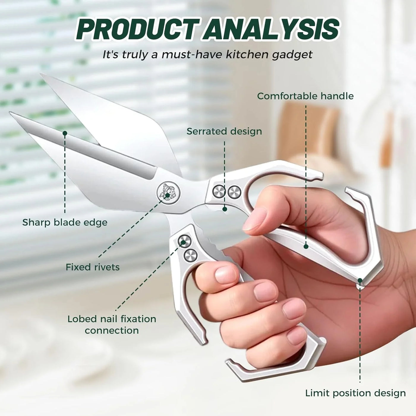 Brelavo™ Heavy Duty Multipurpose Shears